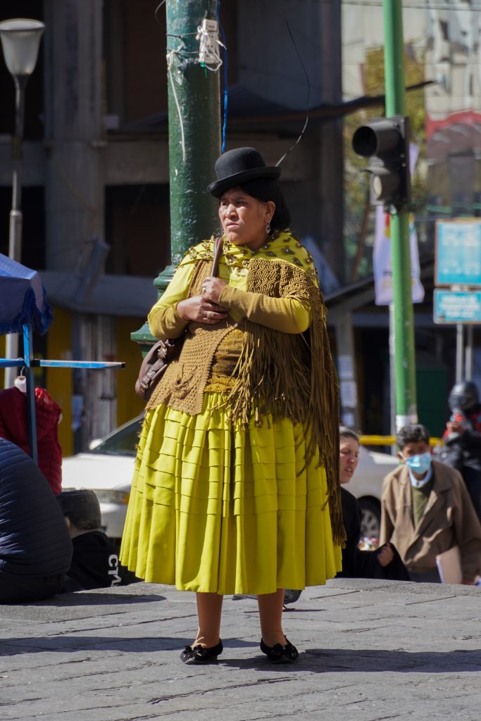Cholita in La Paz 