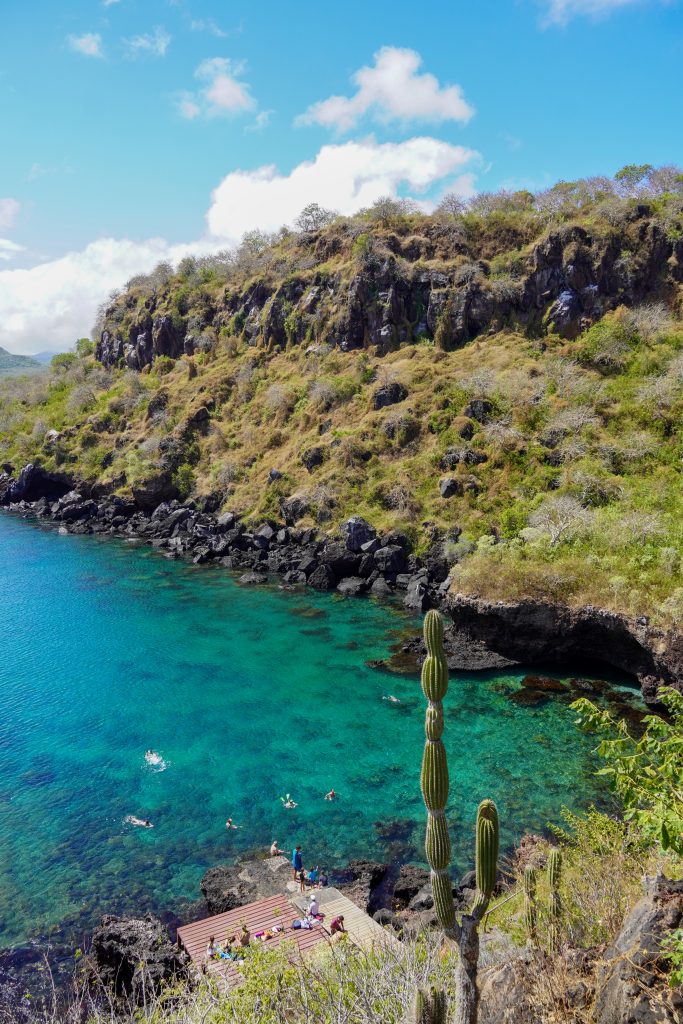 Darwin's bay San Cristóbal, backpacken op de Galapagos eilanden