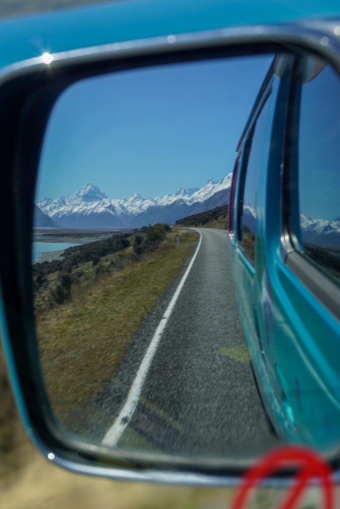 Route Nieuw-Zeeland Zuidereiland