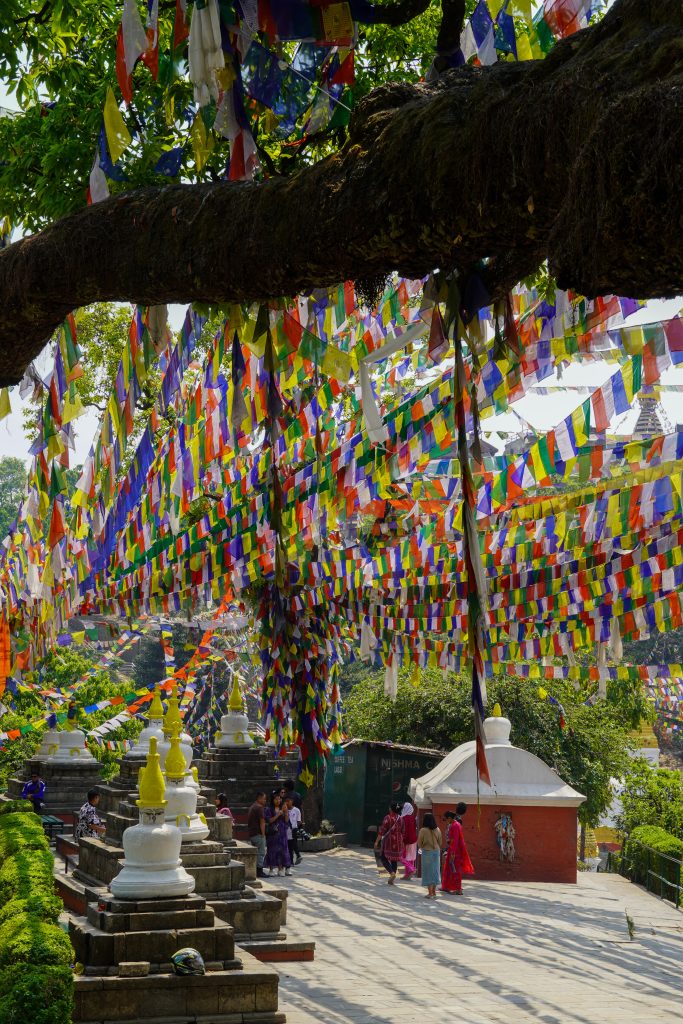 Swayambhunath tempel Kathmandu