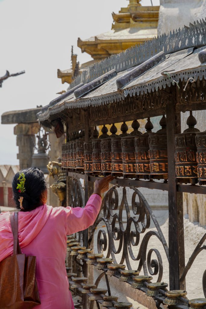 Swayambhunath tempel Kathmandu