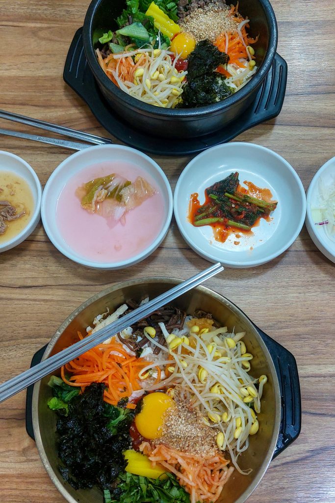 Traditionele bibimbap in Jeonju